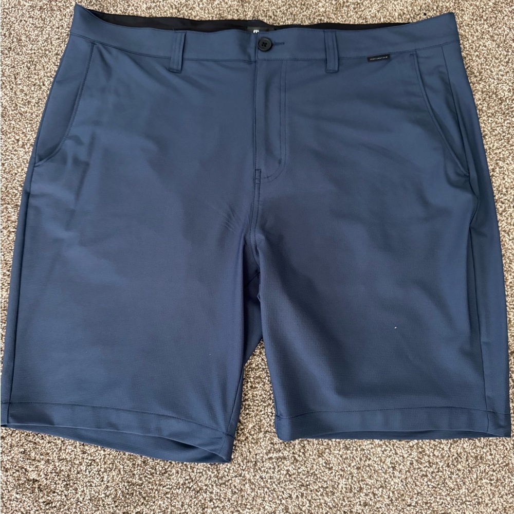 Men's Travis Mathew Navy Blue GolfShorts